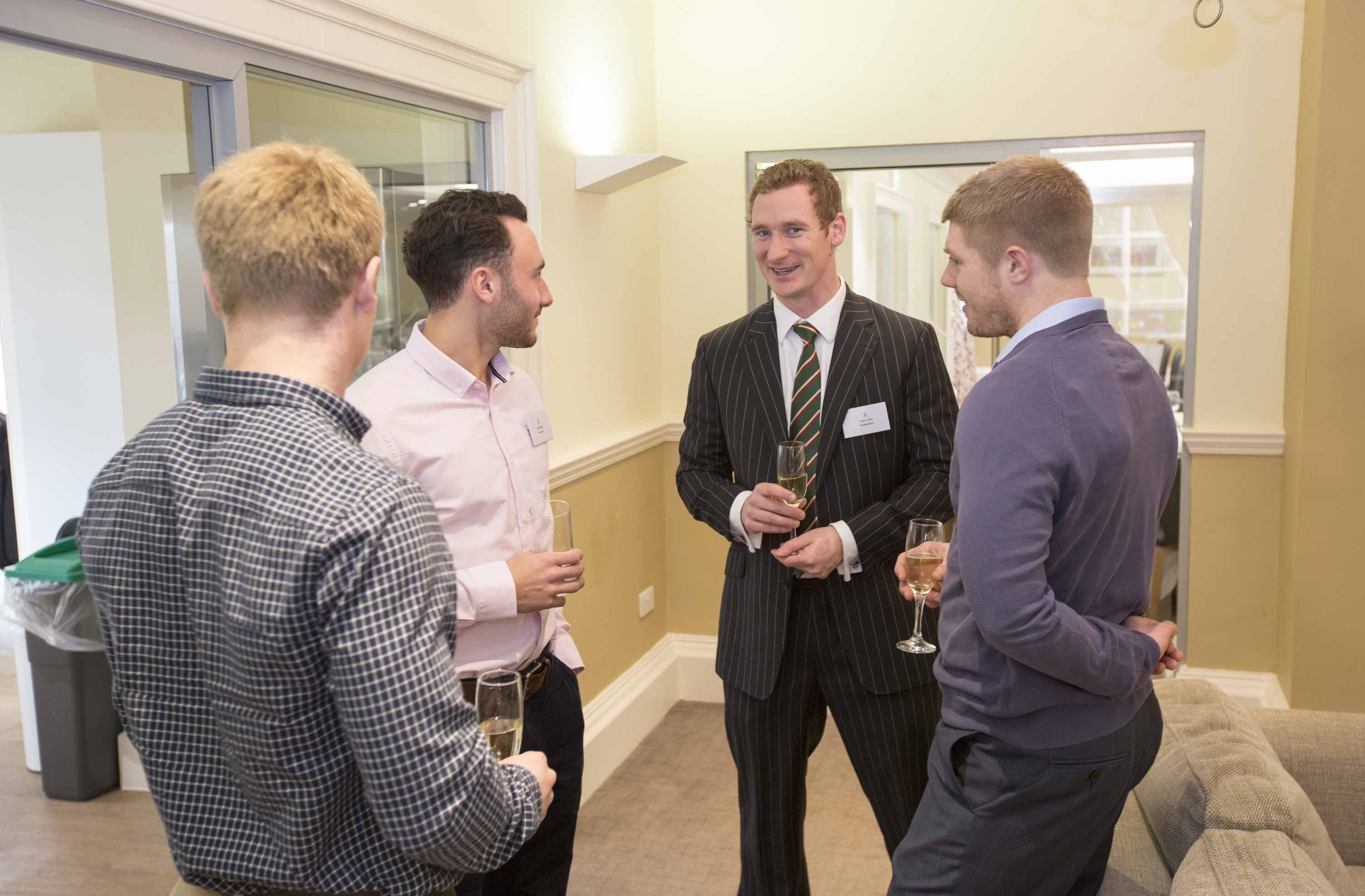 Jack Bruten, James Jones, Ryan Gordon - Housman Hall Official Re-Opening, 29th November 2014