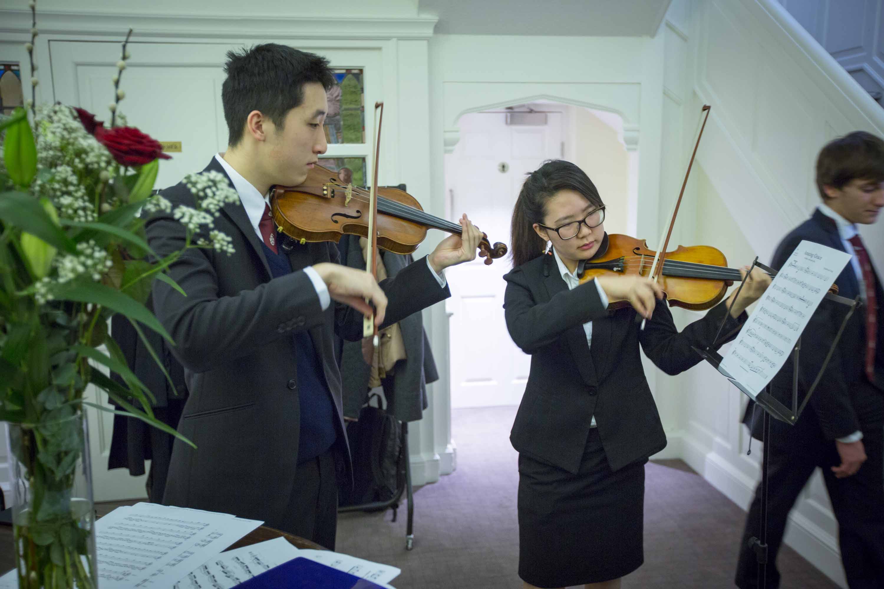 Adrian Siu and Connie E - Housman Hall Official Re-Opening, 29th November 2014