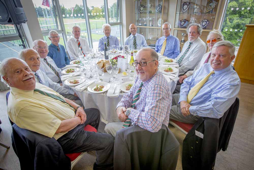 Pre-1960s Reunion: James Alexander, Philip Baldwin, Michael Barnes, Michael Cunnington, David Hawkins, John Hitchon, Anthony Horton, Rufus James-Moore, Robert Jones, Fred Miers, John Price, Roy Smith