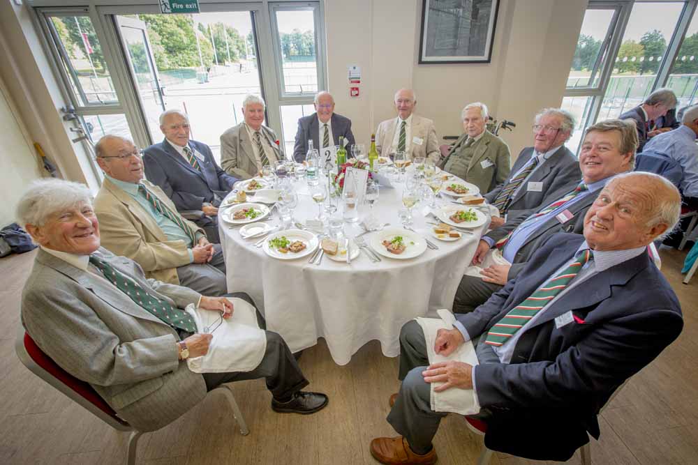 Pre-1960s Reunion: Hans Rostrup, John Baron, Kenneth Boardman, Paddy Firminger, John Gardner, John Gittins, John Gunton, Denis Hayes, Christopher Price, Michael Roberts