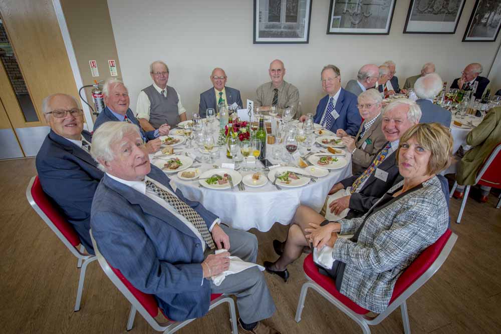 Pre-1960s Reunion: Jenny Bossard, Jeremy Davis, William Griffiths, Jeremy Hilton, Siward James-Moore, John Lloyd, Humphrey Morgan, David Shirra, Hugh Tait, John Vine