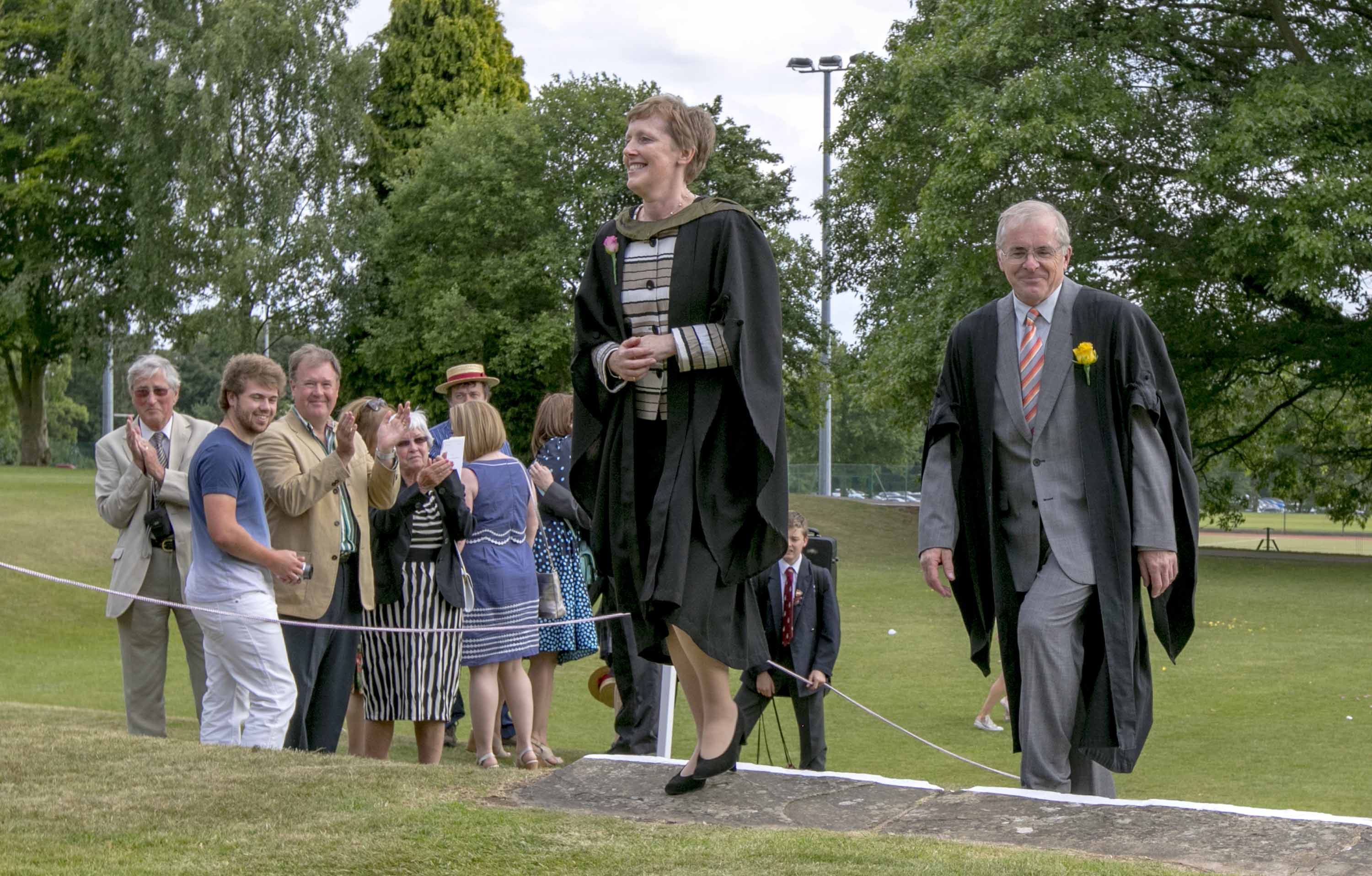 Deputy Headmaster, Mr Bowen's final Commemoration Day after 34 years (27th June 2015)