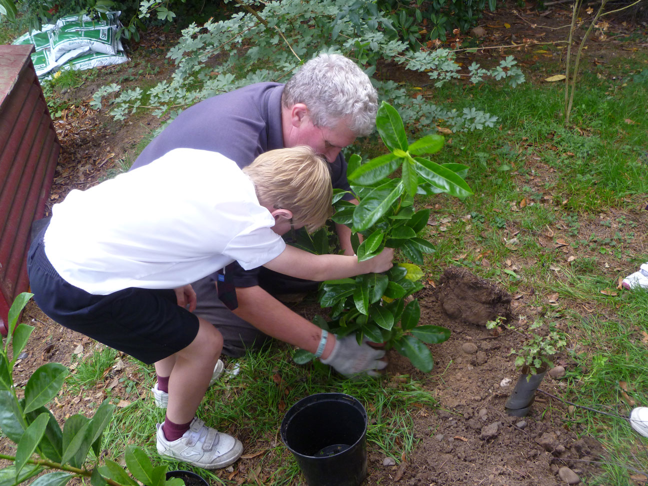 Gardening at Pre-Prep with Ashley Cooke