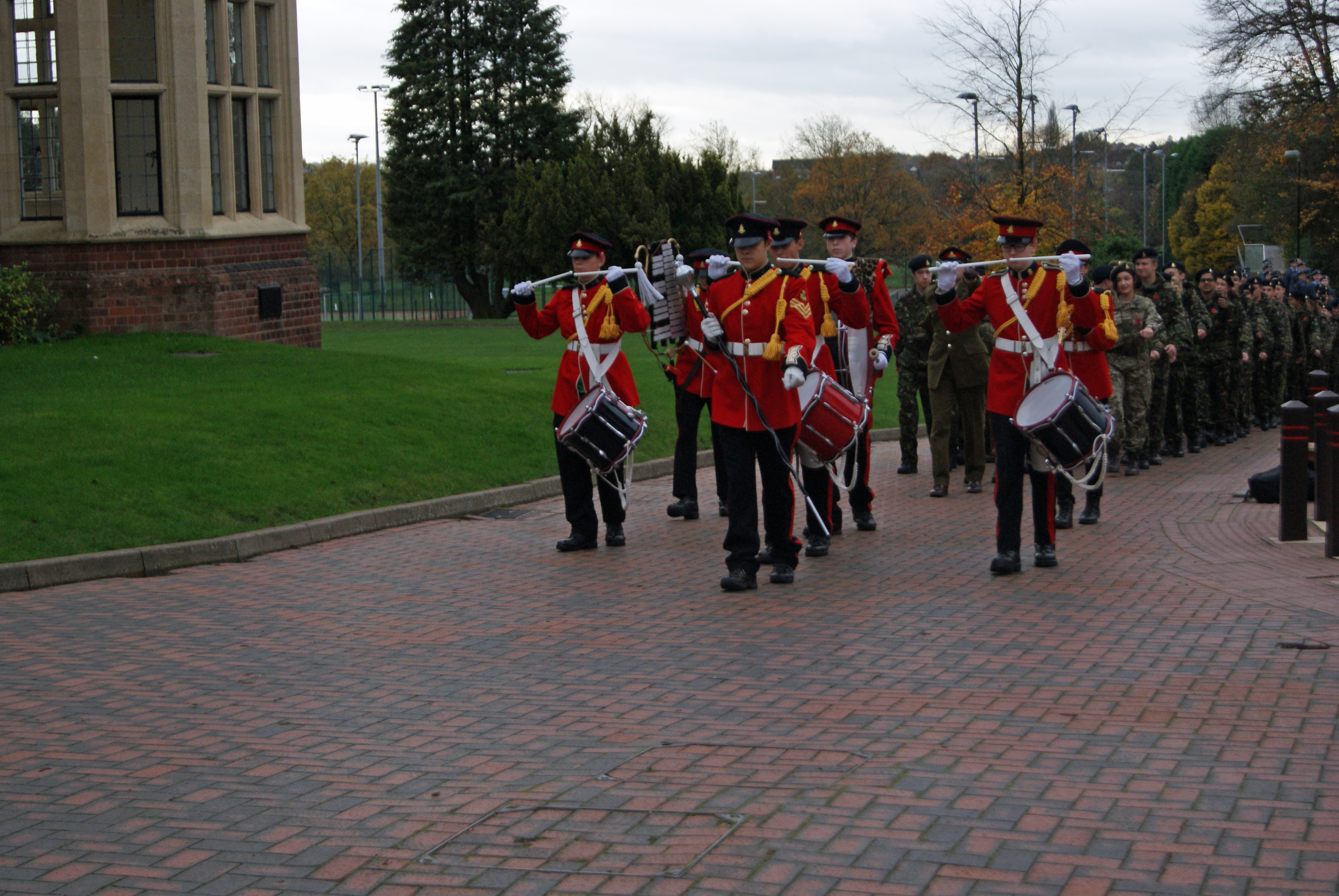 Remembrance at Bromsgrove School, 11th November 2015