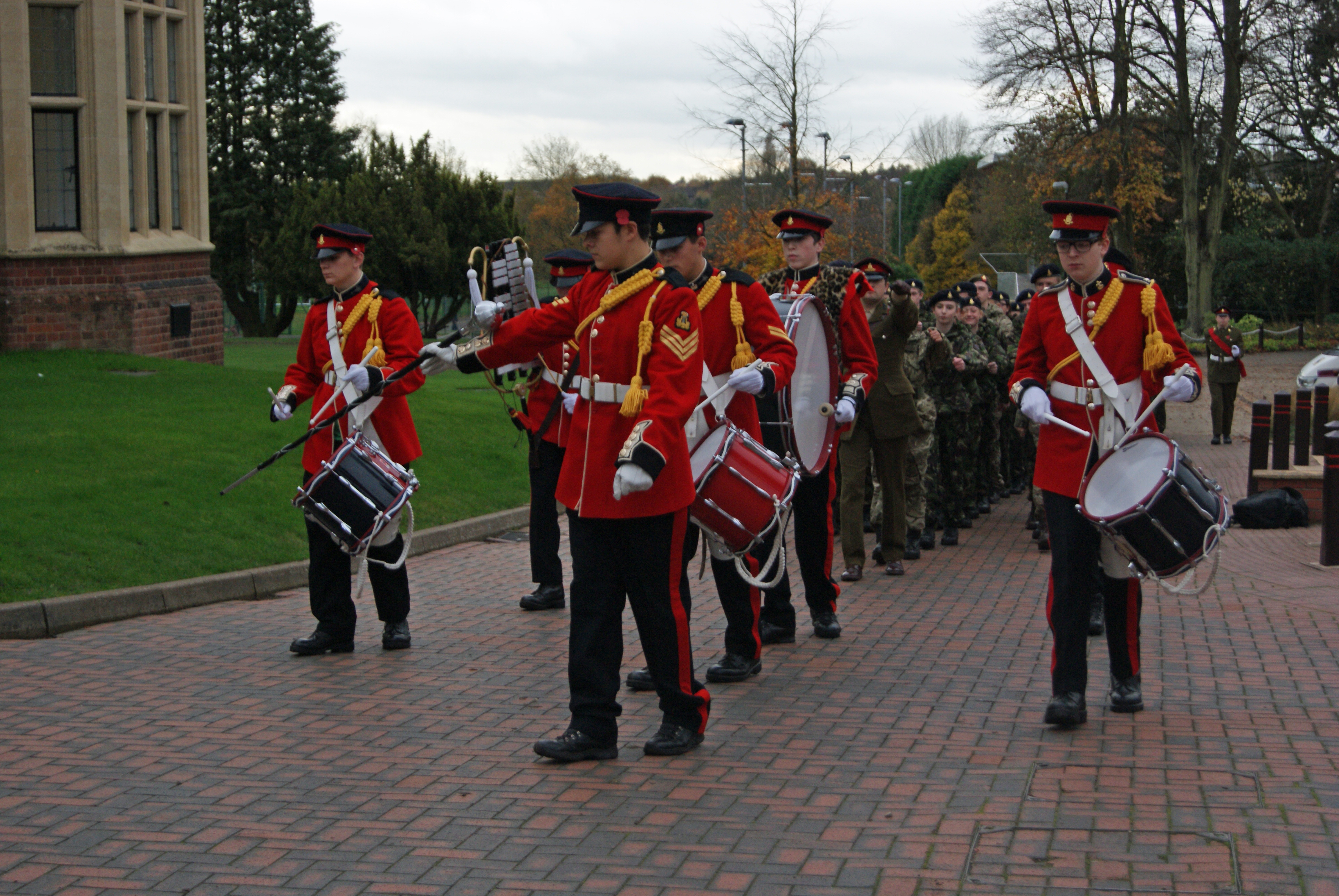 Remembrance at Bromsgrove School, 11th November 2015
