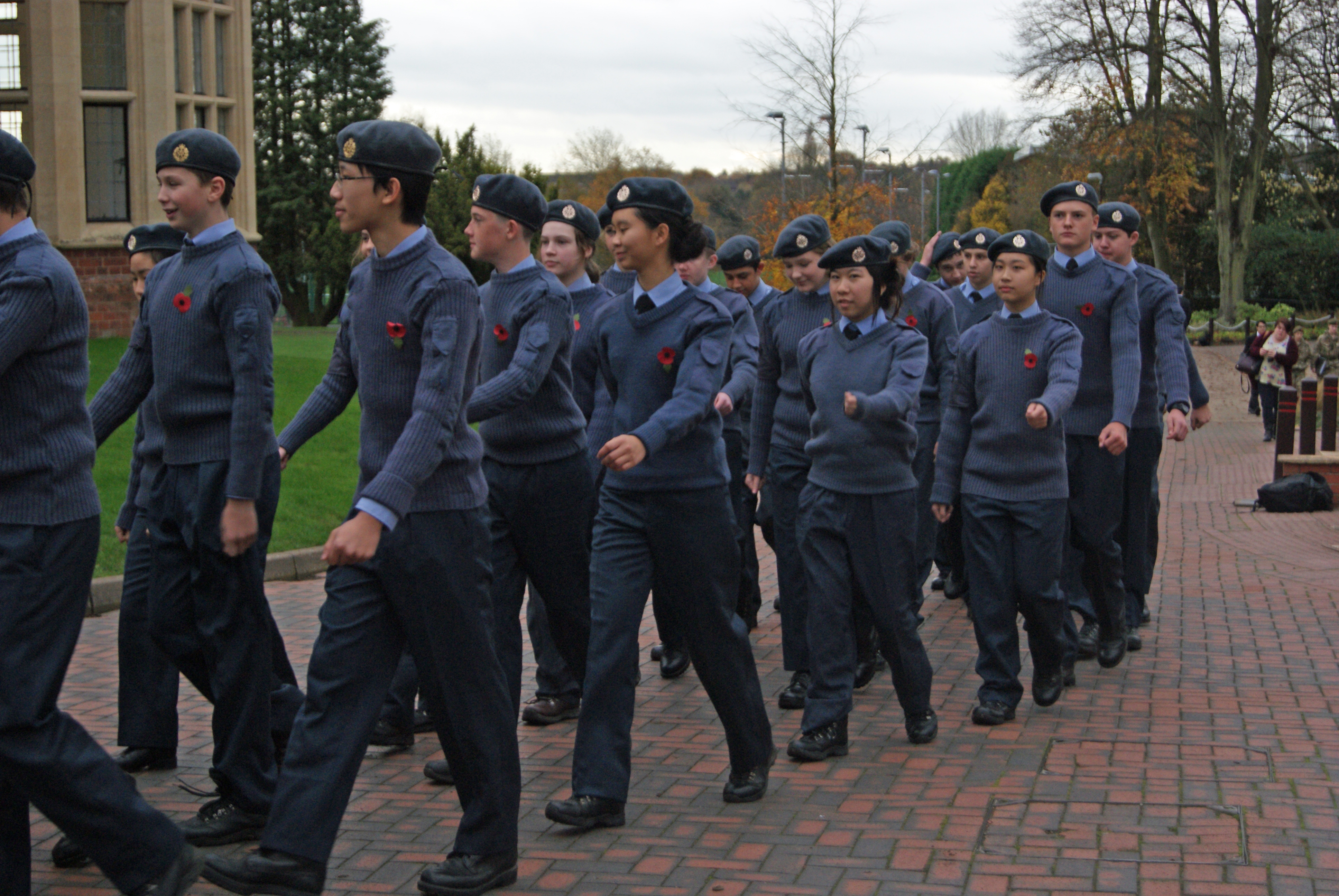 Remembrance at Bromsgrove School, 11th November 2015