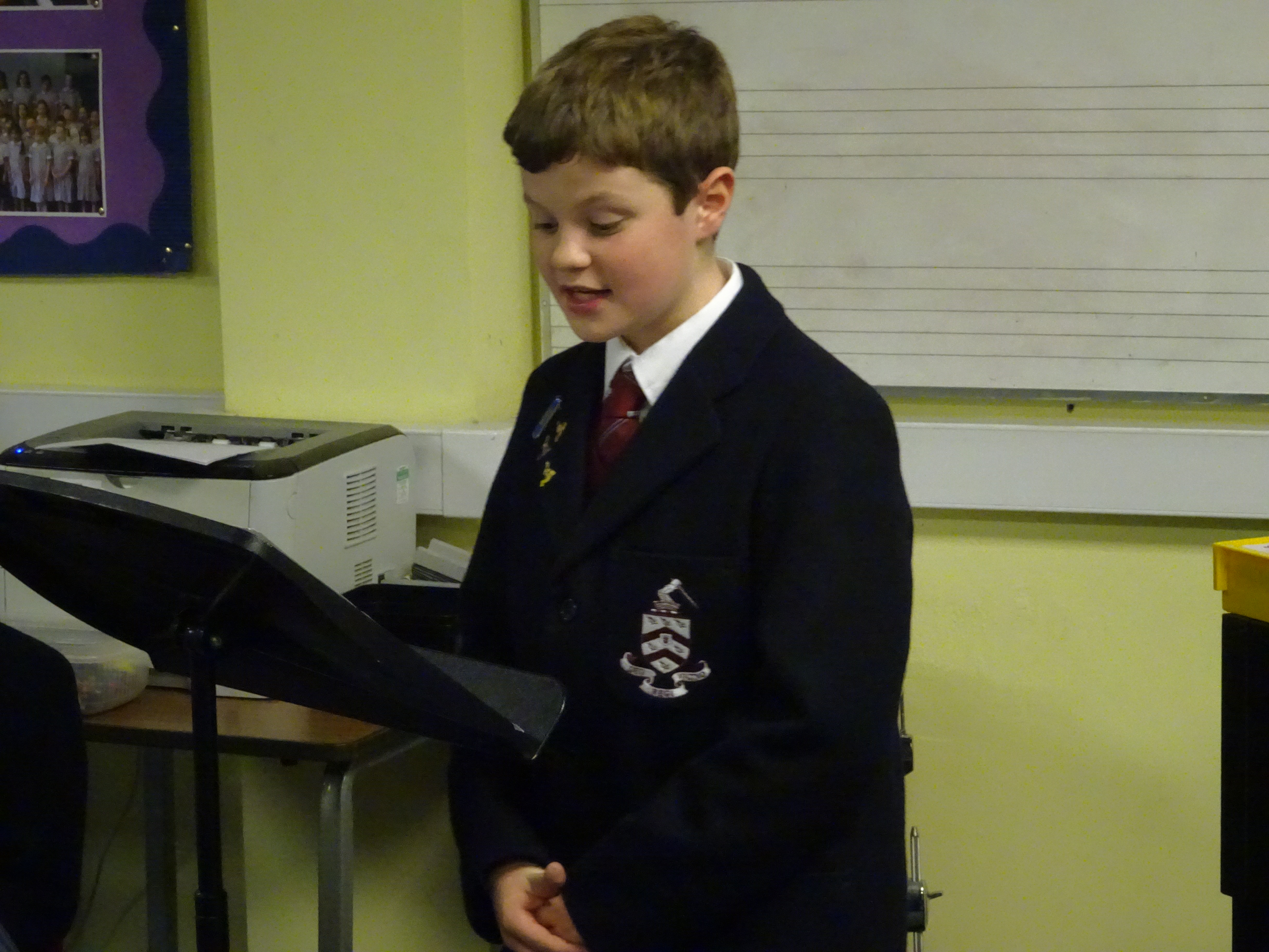 October 2014 - Years 6, 7 and 8 Lunchtime Concert