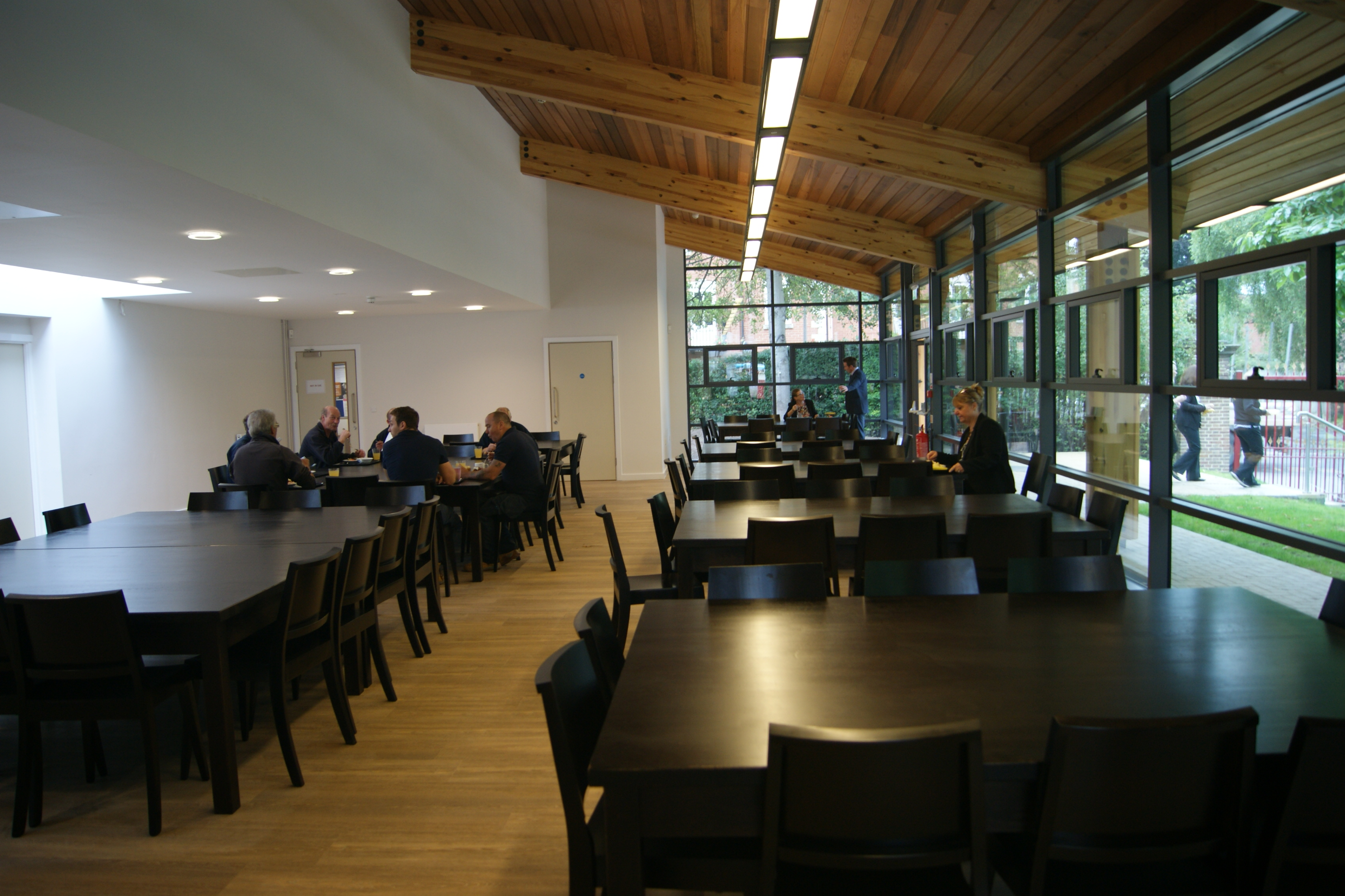 The Senior School Dining Hall which opened after refurbishment in September 2015