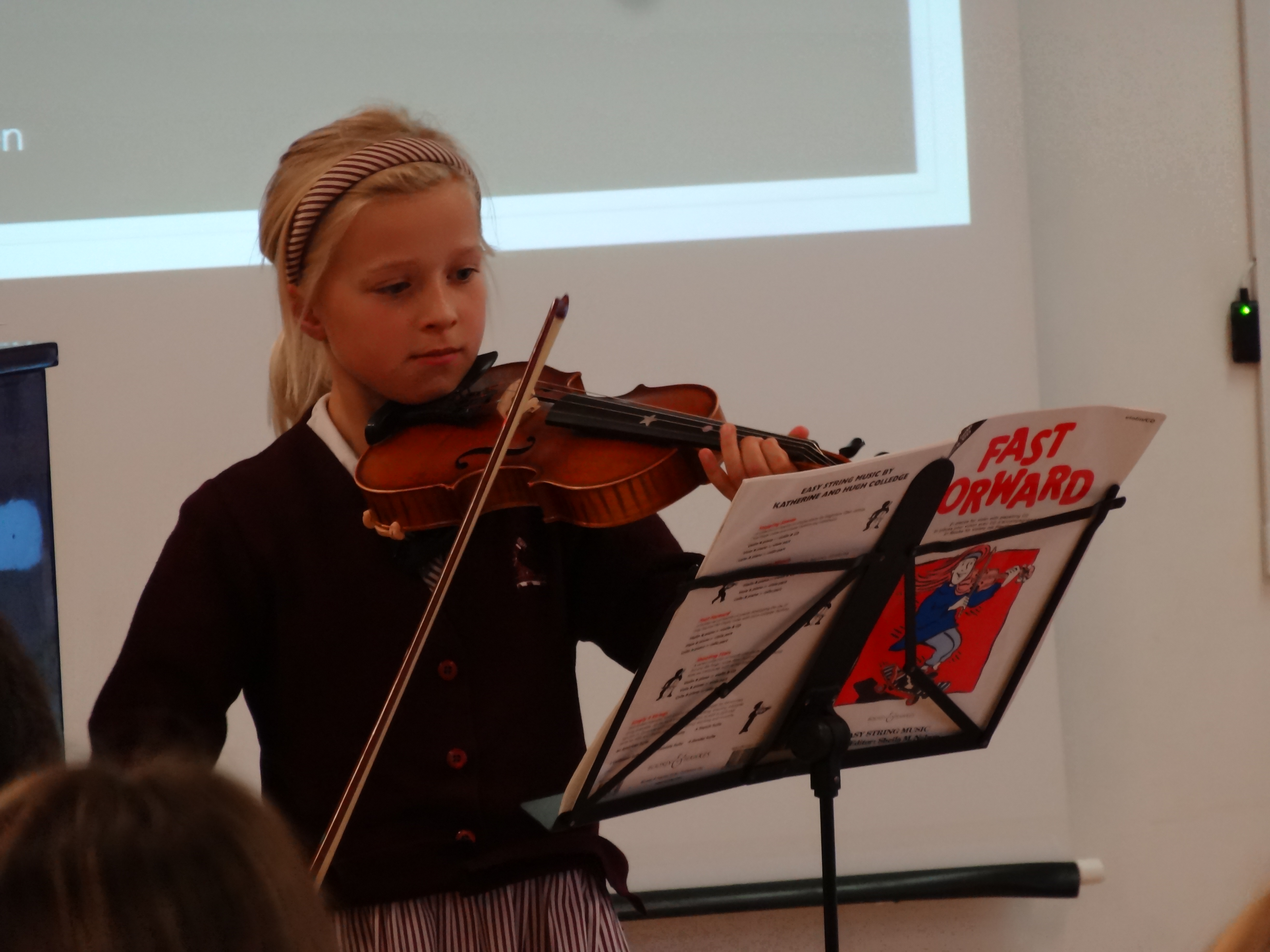 Years 3, 4 and 5 Lunchtime Concert - 10th October 2014