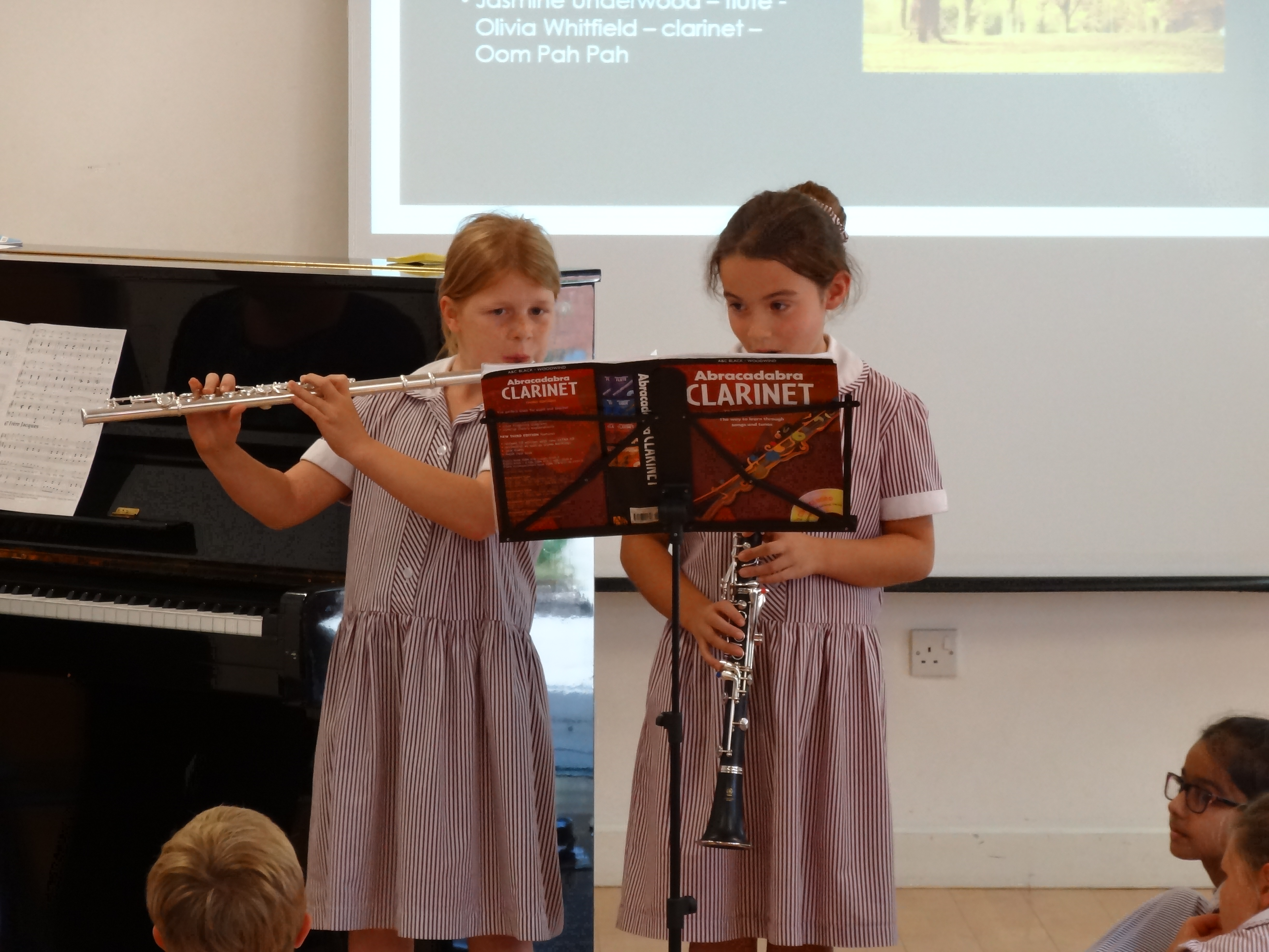 Years 3, 4 and 5 Lunchtime Concert - 10th October 2014