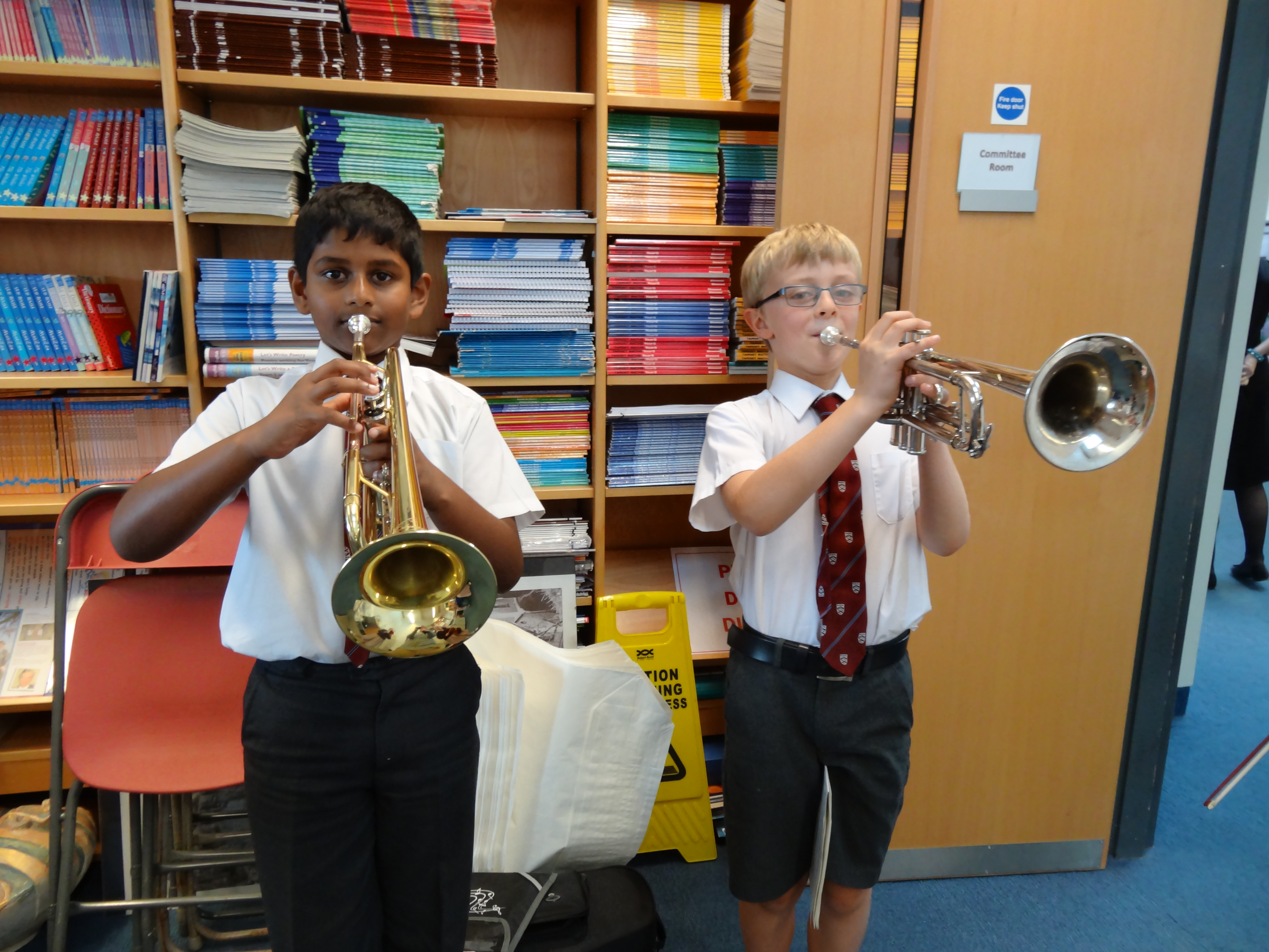 Years 3, 4 and 5 Lunchtime Concert - 10th October 2014