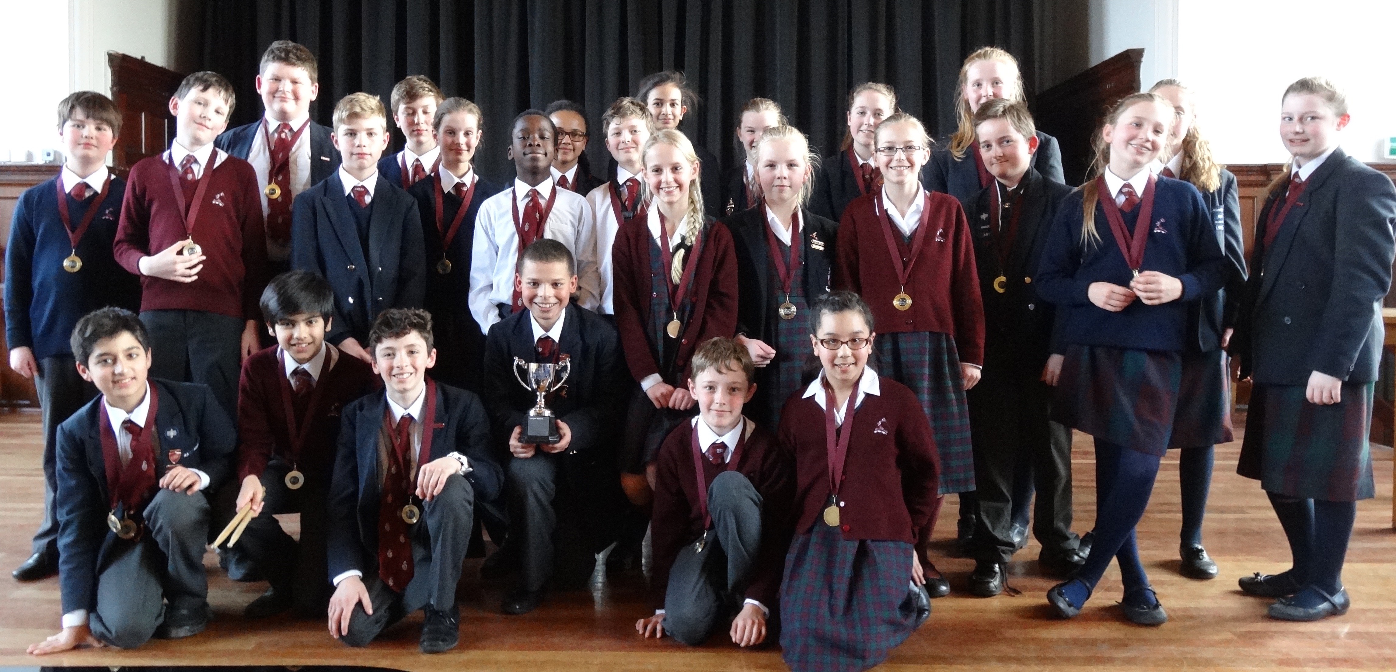 Years 6, 7 and 8 House Music Competition, March 2015