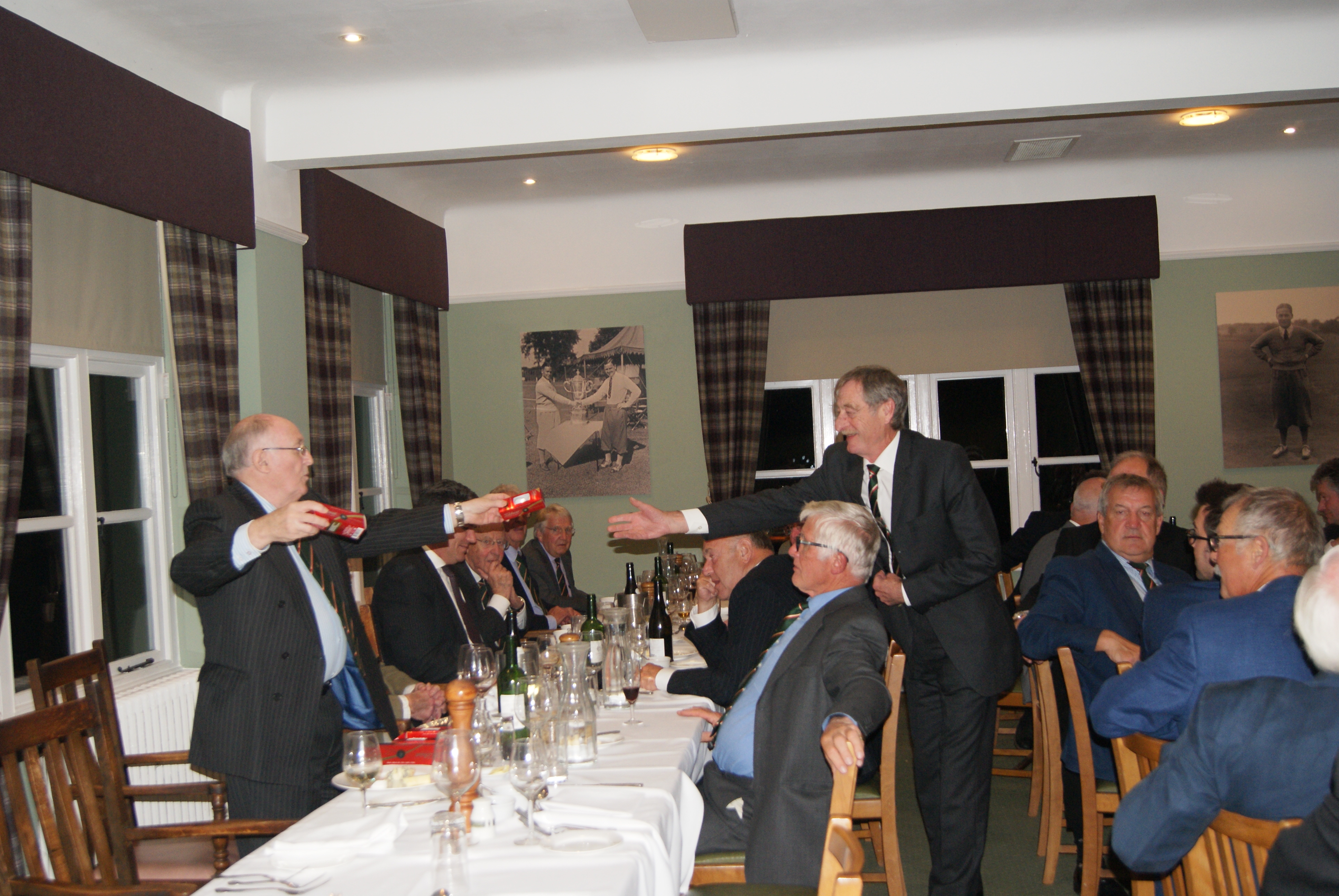 Old Bromsgrovian Golf Society - 50th Anniversary Dinner, 12th October 2016