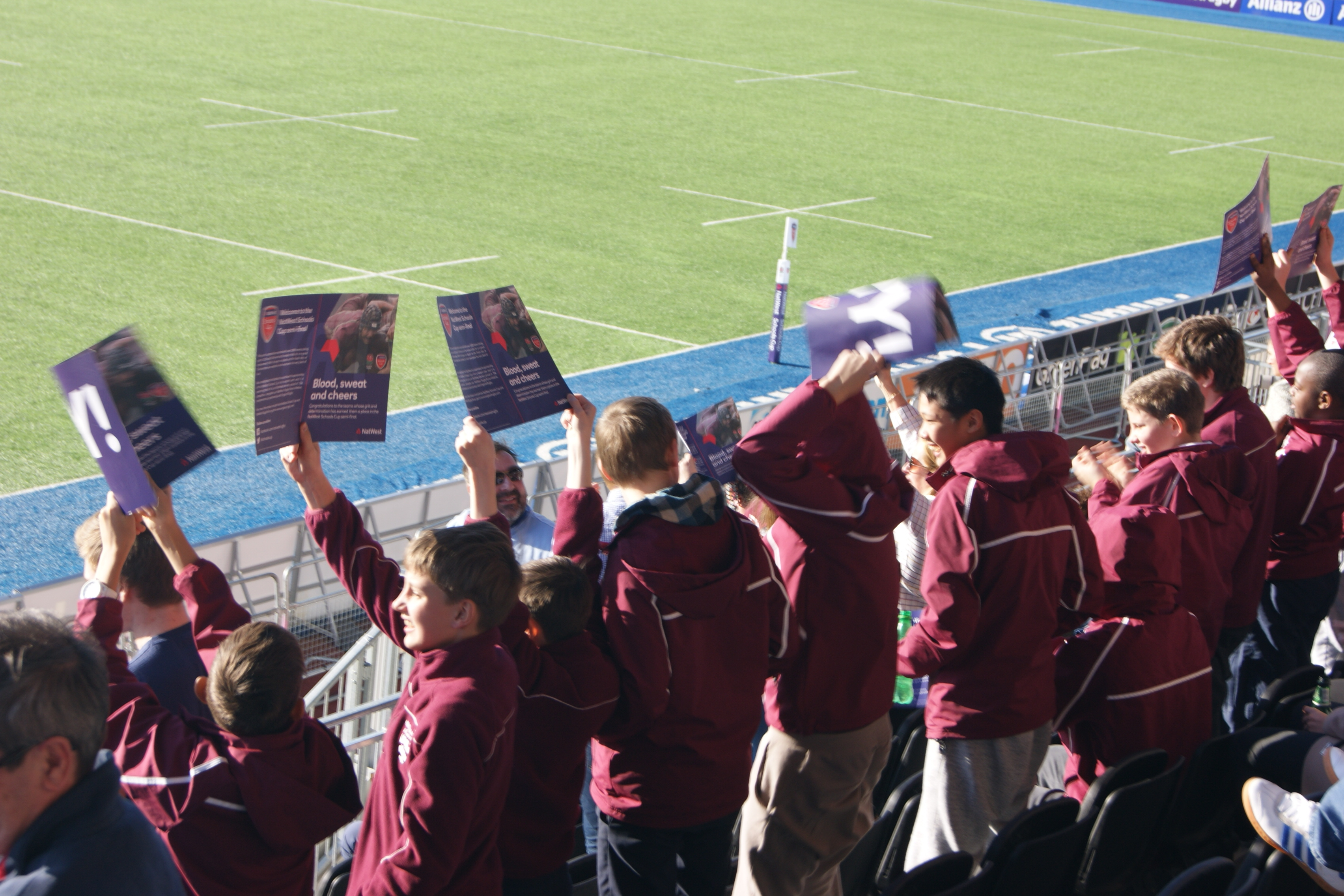 Natwest Schools Cup Semi-Final vs Oundle at Allianz Park 7th March 2015