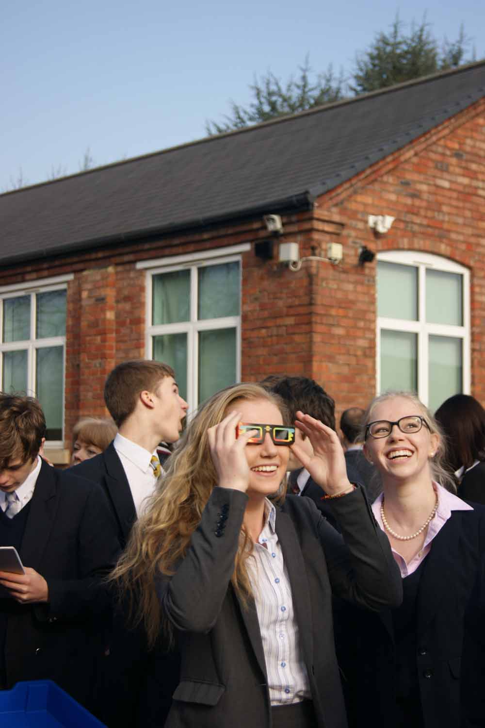 The partial solar eclipse over the Midlands, 20th March 2015
