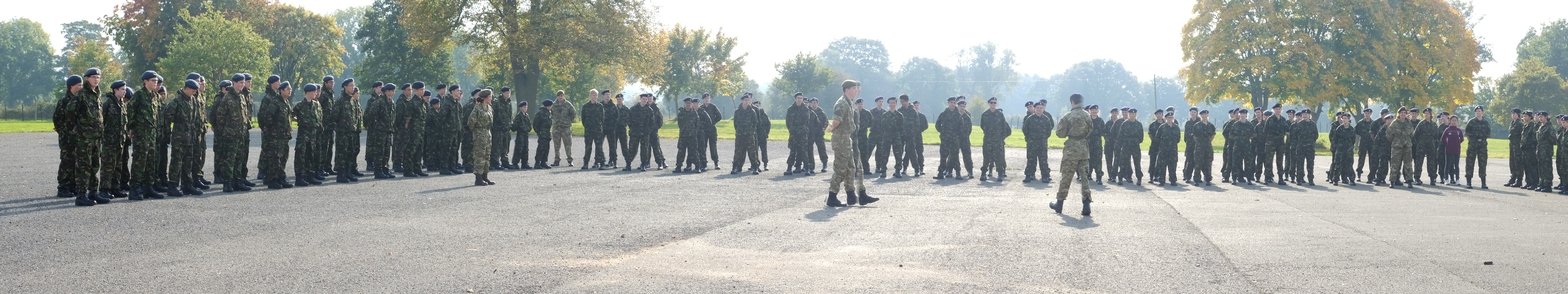 CCF Field Weekend, Nescliffe 10th-12th October 2015