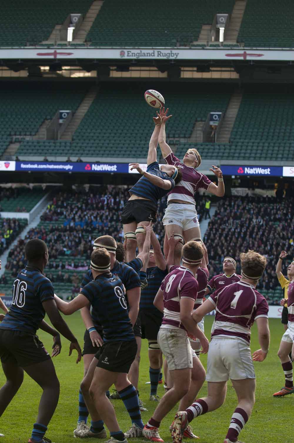 Natwest Schools Cup Final - Bromsgrove crowned champions, 25th March 2015. Photo Credit: Adam Scott