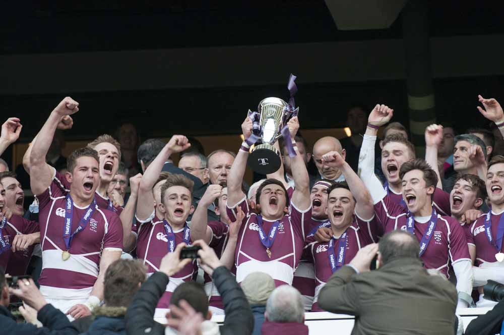 Natwest Schools Cup Final - Bromsgrove crowned champions, 25th March 2015. Photo Credit: Adam Scott