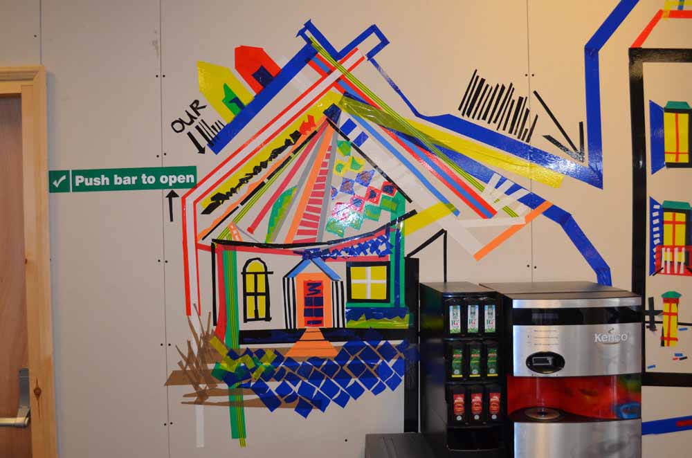 Tape House Murals 2015 - Dining Hall