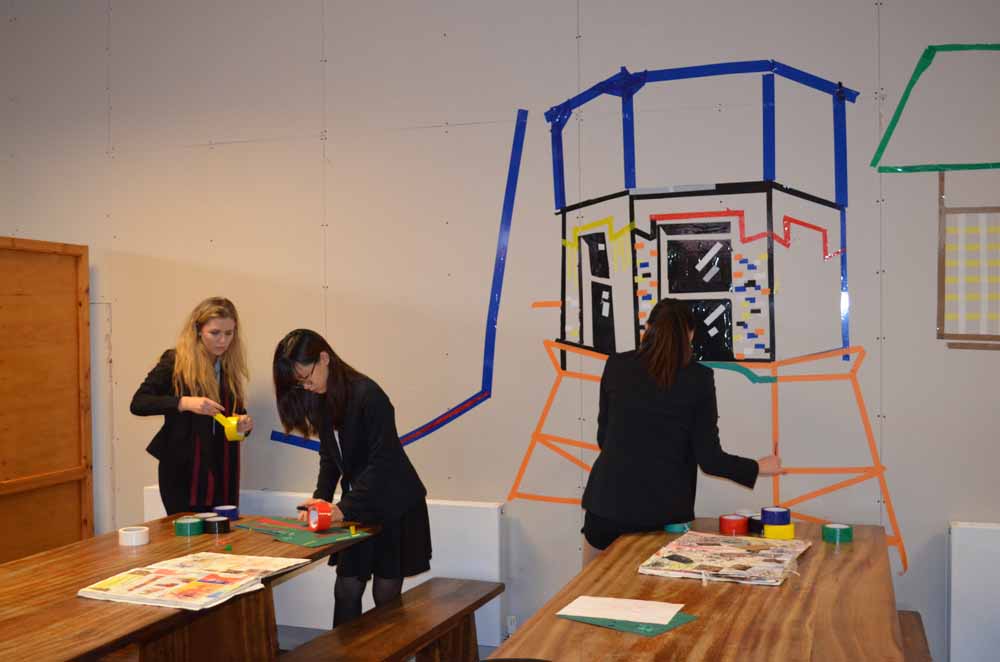 Tape House Murals 2015 - Dining Hall