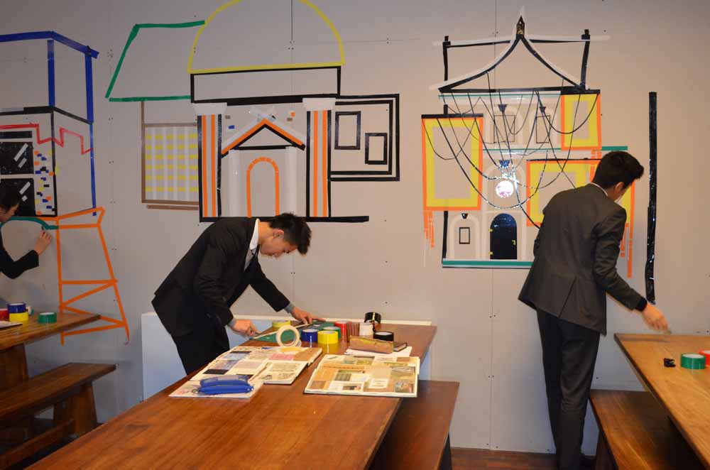 Tape House Murals 2015 - Dining Hall
