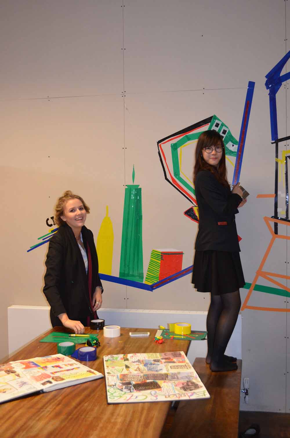 Tape House Murals 2015 - Dining Hall