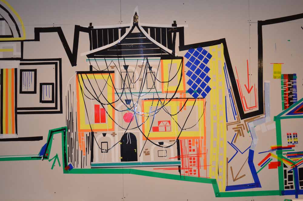 Tape House Murals 2015 - Dining Hall