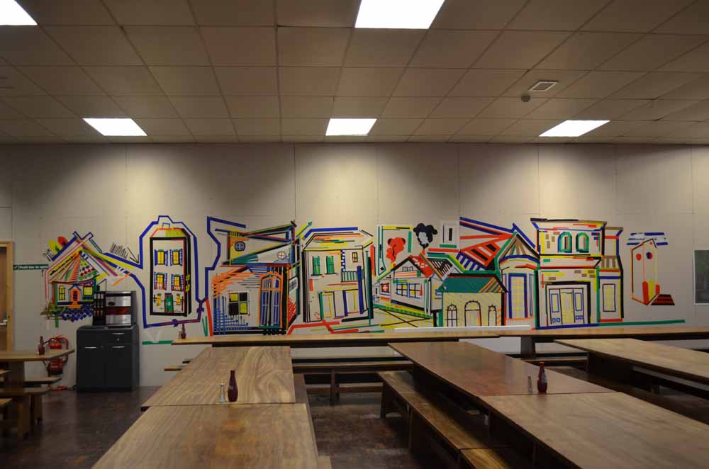 Tape House Murals 2015 - Dining Hall