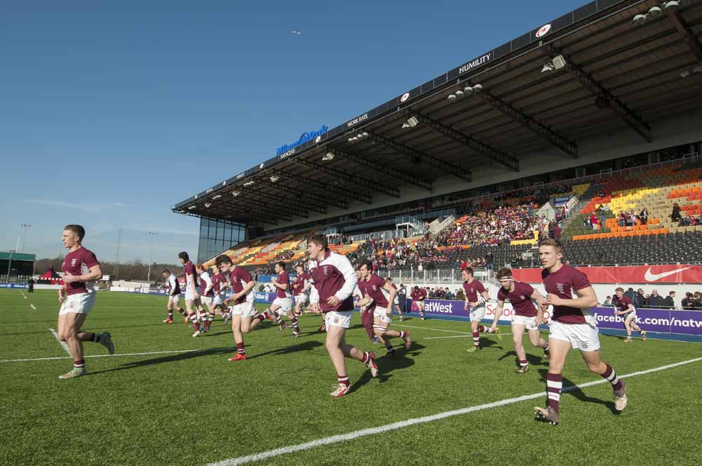 Natwest Schools Cup Semi-Final vs Oundle at Allianz Park 7th March 2015