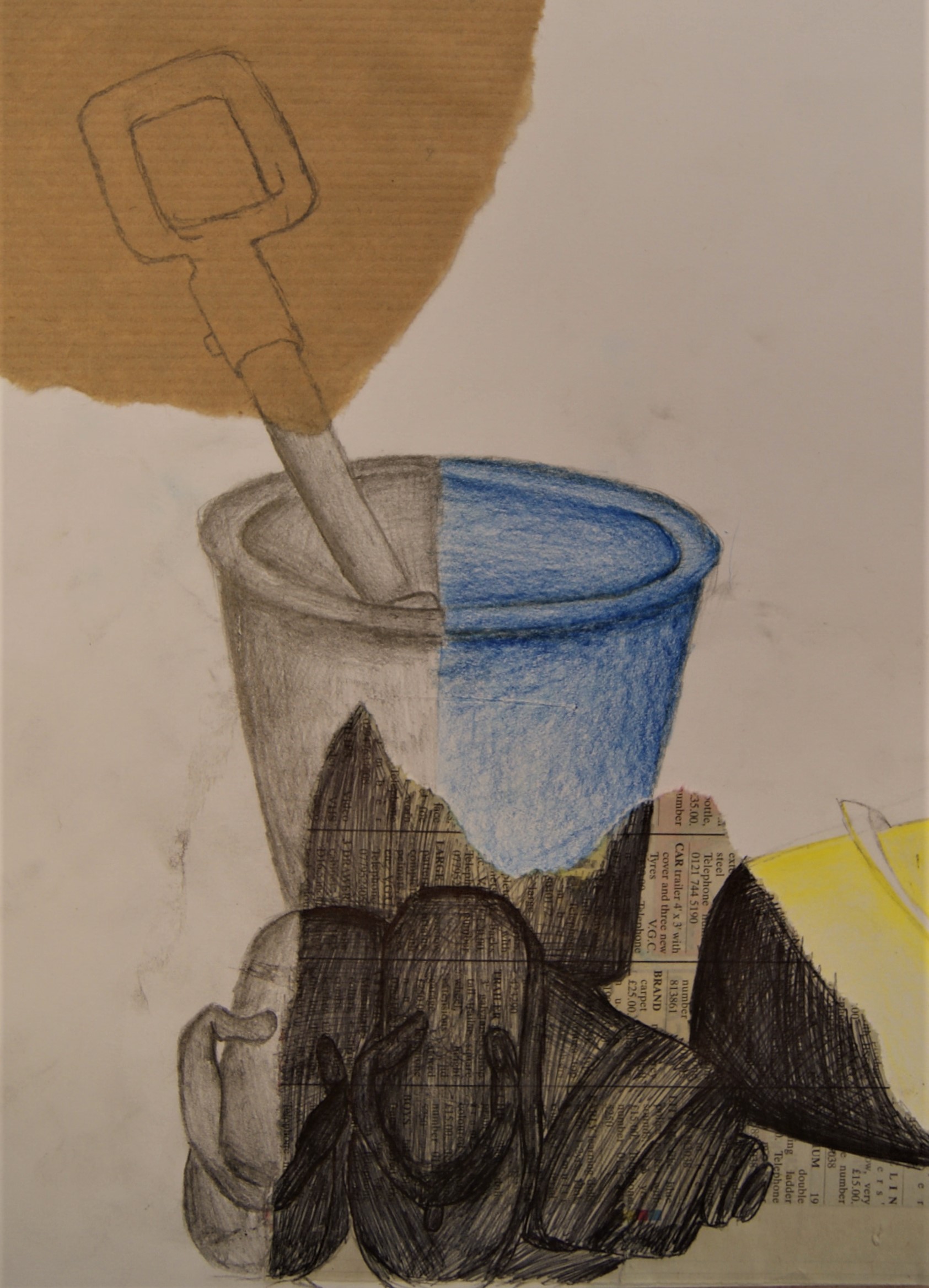 Seaside Still Life - Observational Drawing
