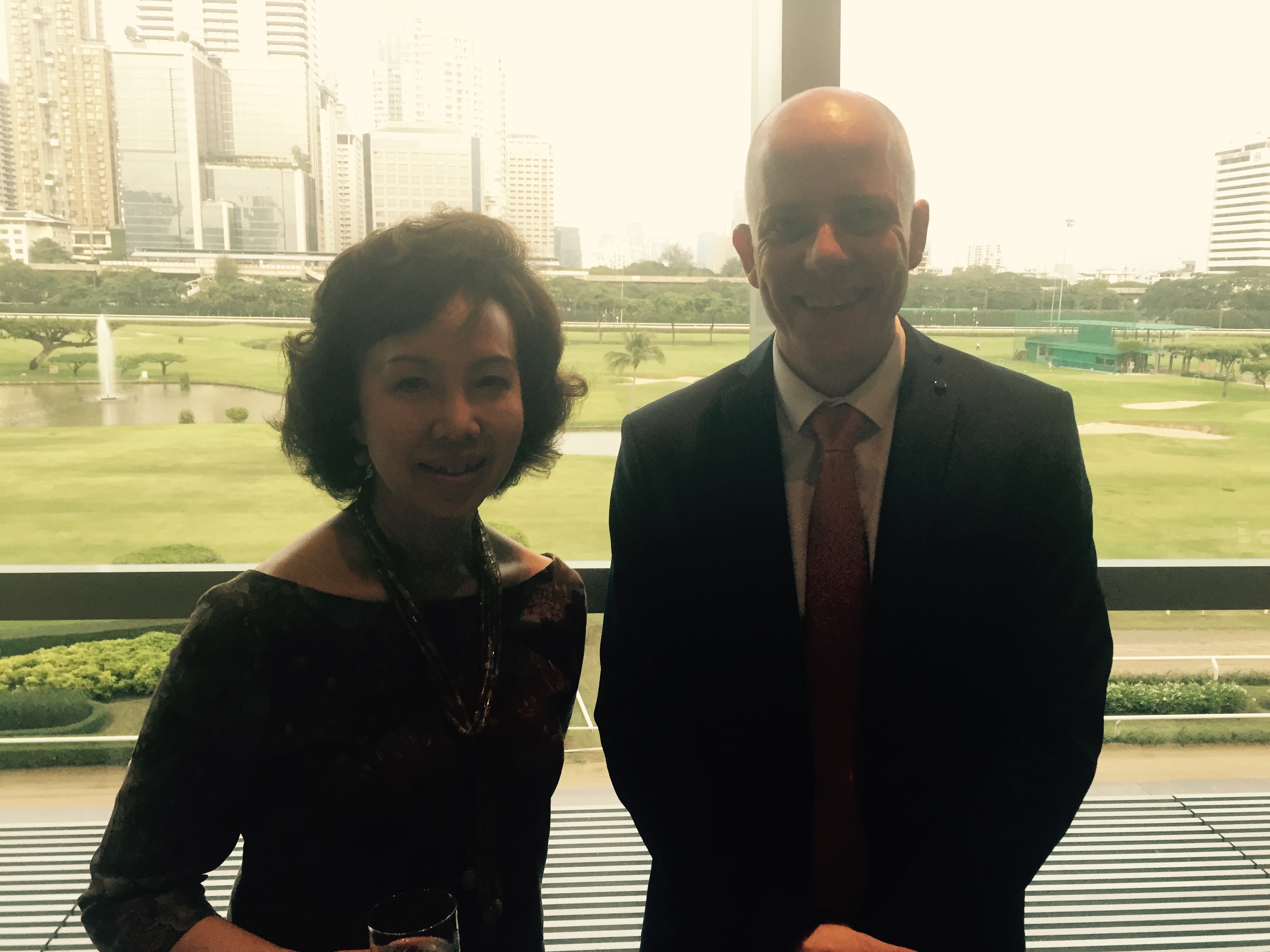 Cocktail Reception at Royal Bangkok Sports Club, 22nd September 2016