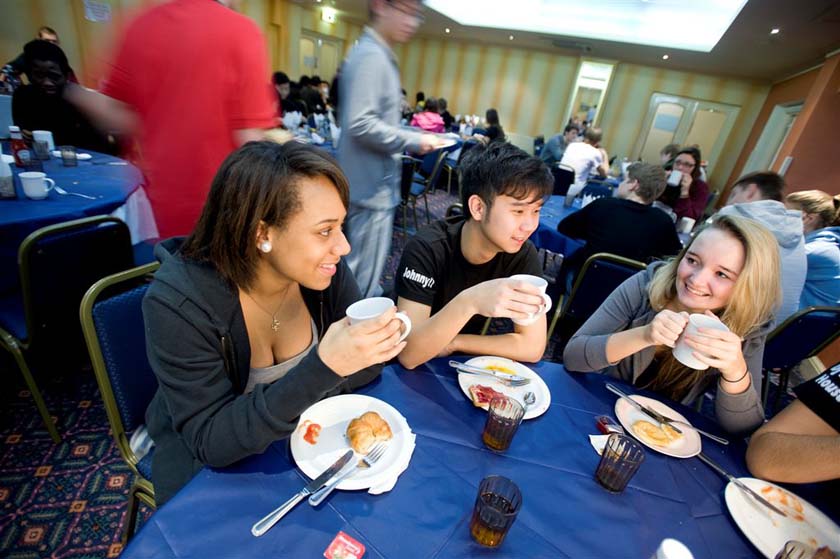 Dining at Housman Hall