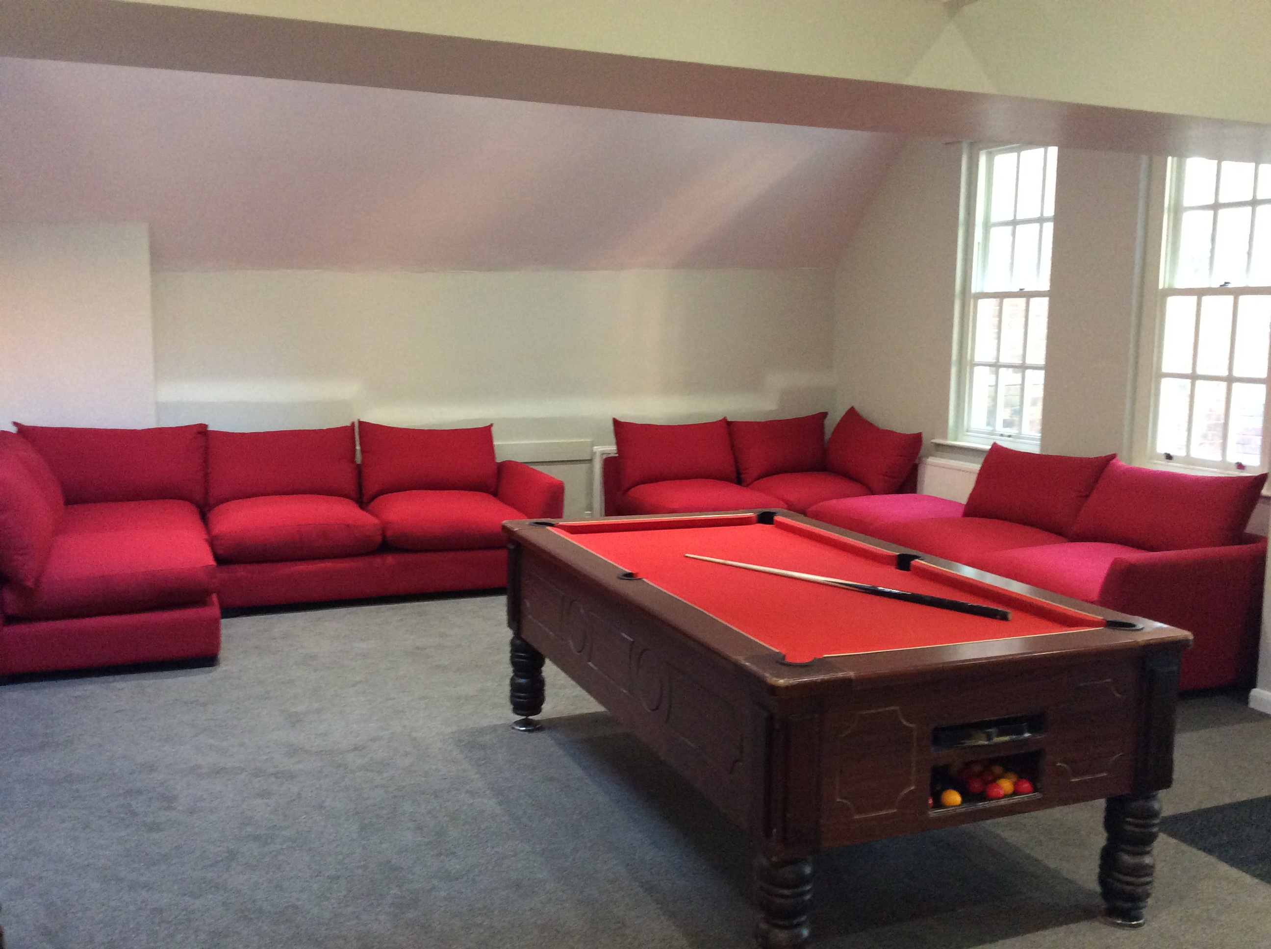 Lupton House Refurbishment: Kitchen and Common Room