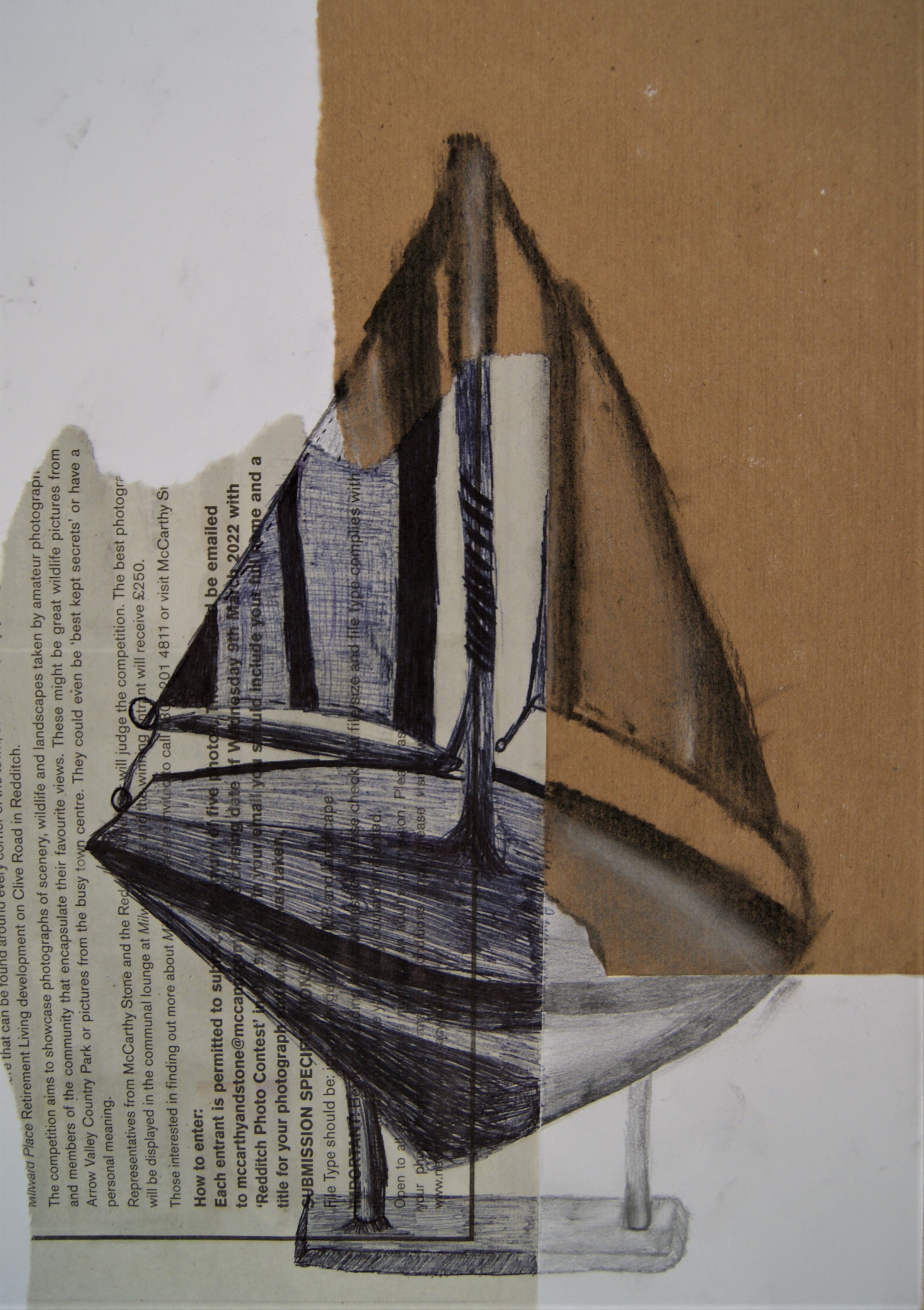 Seaside Still Life - Observational Drawing