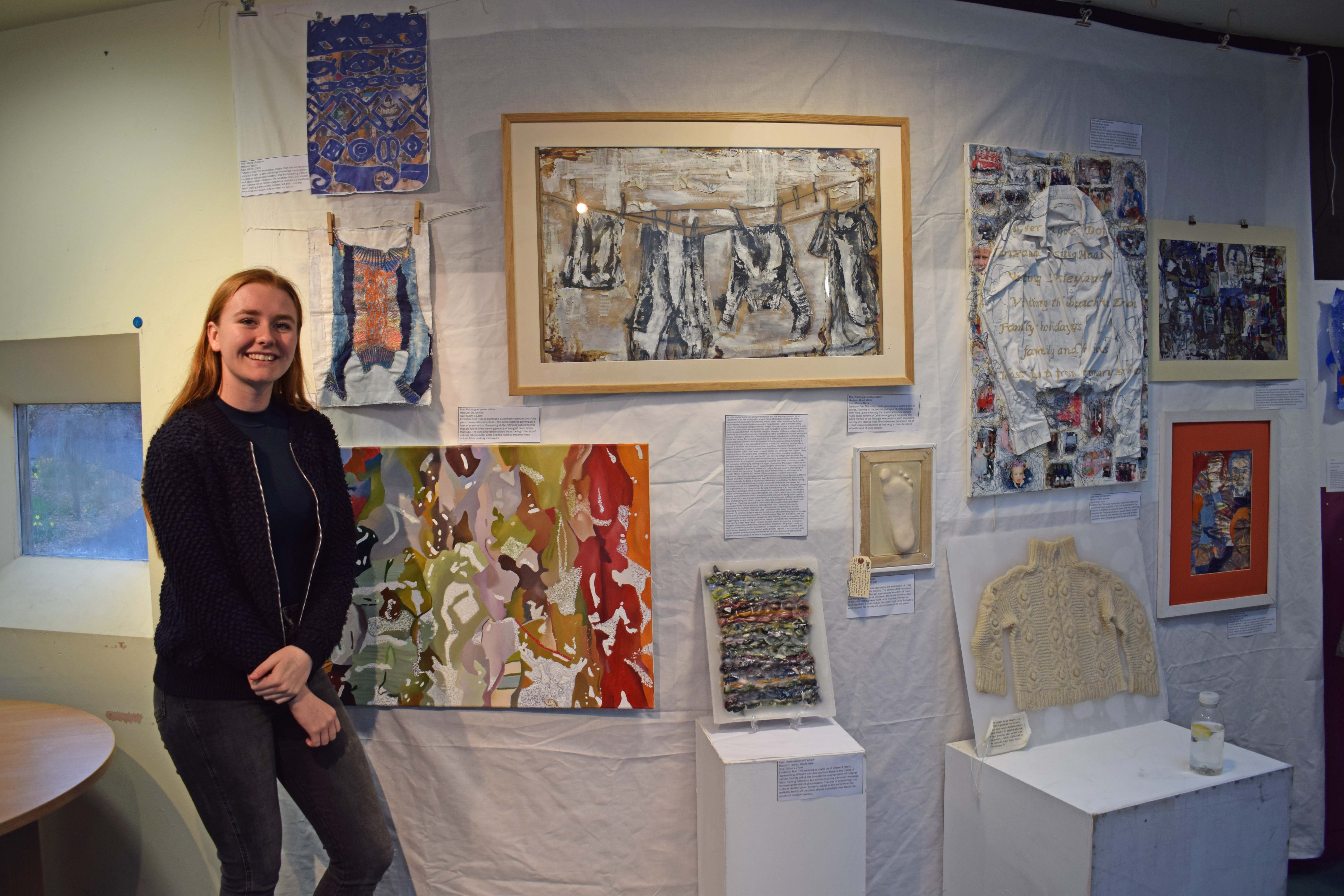 IB Art Exhibition, March 2017 (Megan's work)