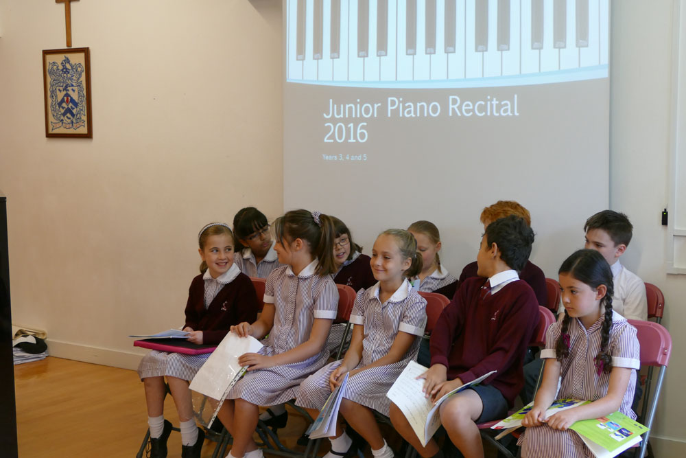 Junior Piano Recital, 13th June 2016