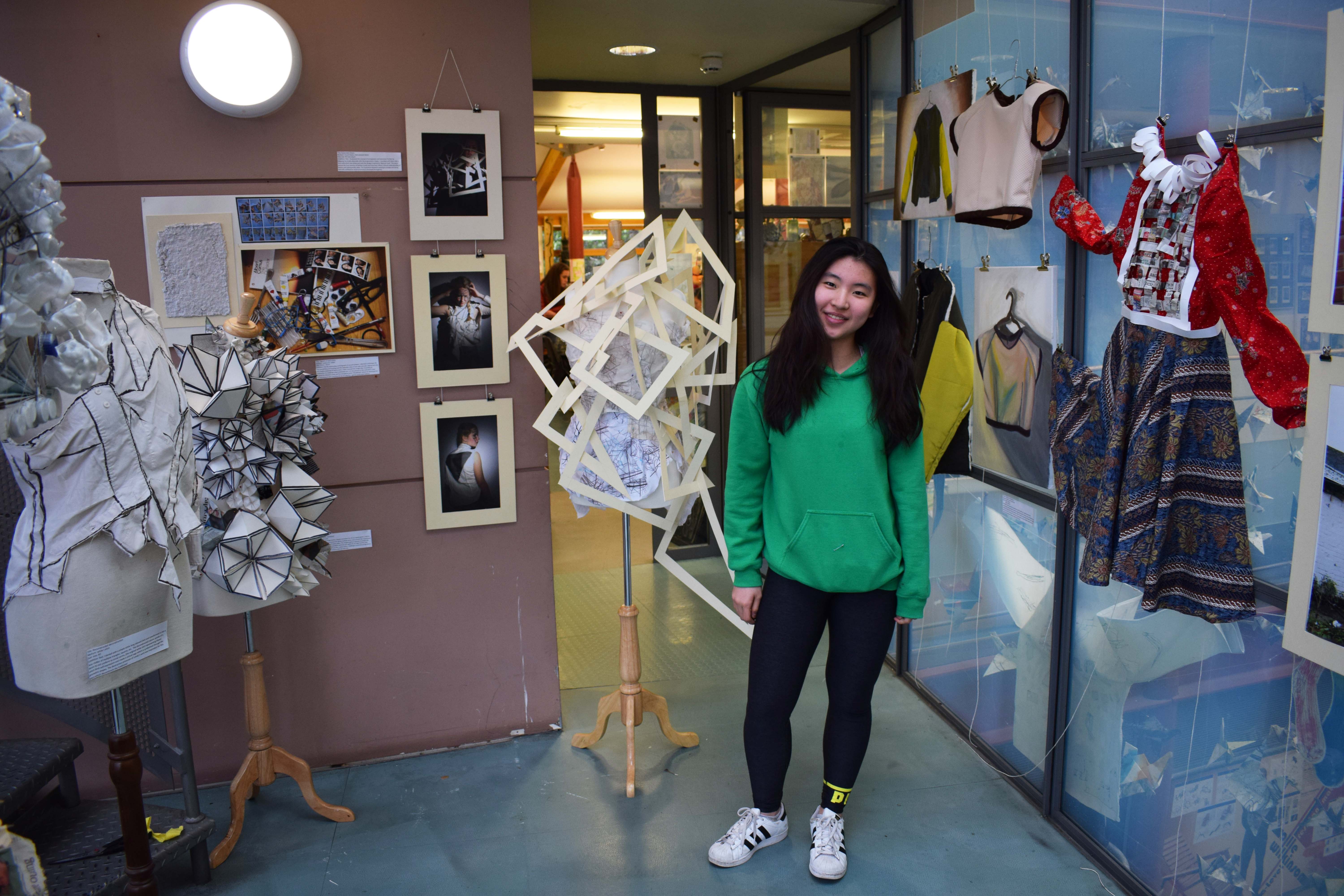 IB Art Exhibition, March 2017 (Sirinda's work)