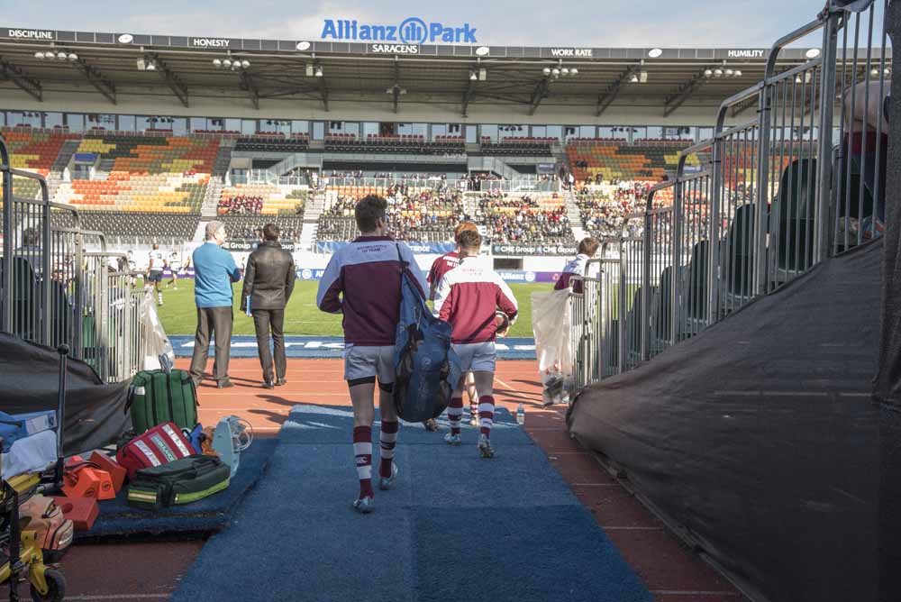 Natwest Schools Cup Semi-Final vs Oundle at Allianz Park 7th March 2015