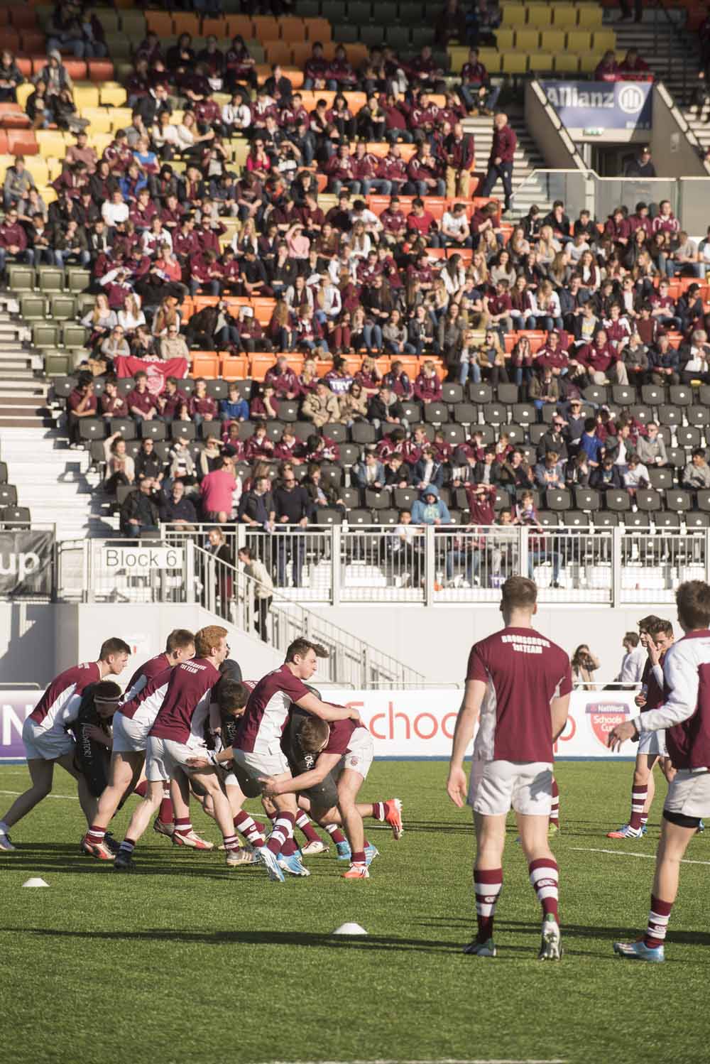 Natwest Schools Cup Semi-Final vs Oundle at Allianz Park 7th March 2015
