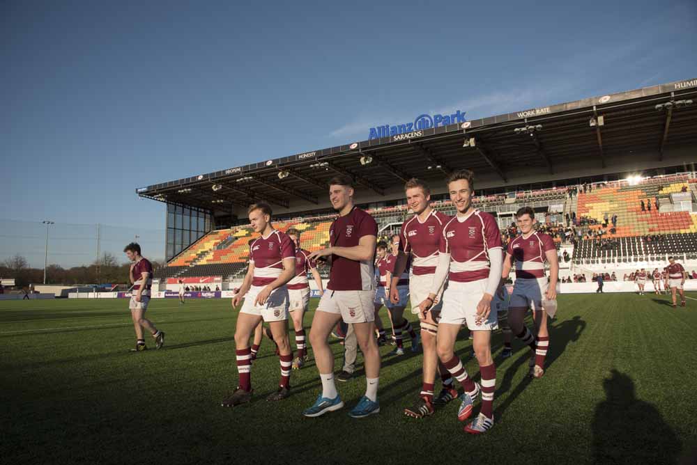 Natwest Schools Cup Semi-Final vs Oundle at Allianz Park 7th March 2015