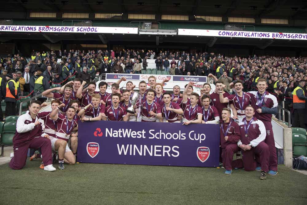Natwest Schools Cup Final - Bromsgrove crowned champions, 25th March 2015. Photo Credit: Adam Scott