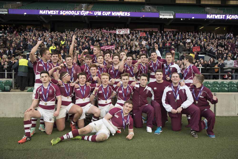 Natwest Schools Cup Final - Bromsgrove crowned champions, 25th March 2015. Photo Credit: Adam Scott