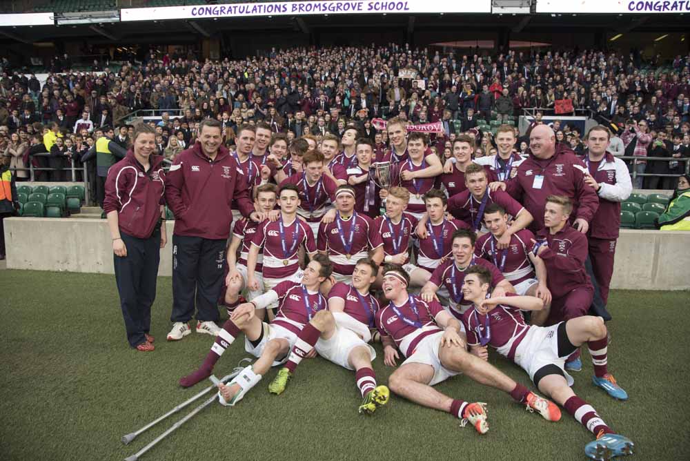 Natwest Schools Cup Final - Bromsgrove crowned champions, 25th March 2015. Photo Credit: Adam Scott