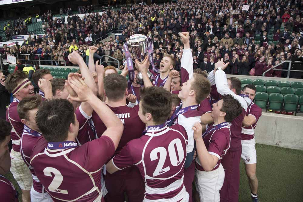 Natwest Schools Cup Final - Bromsgrove crowned champions, 25th March 2015. Photo Credit: Adam Scott