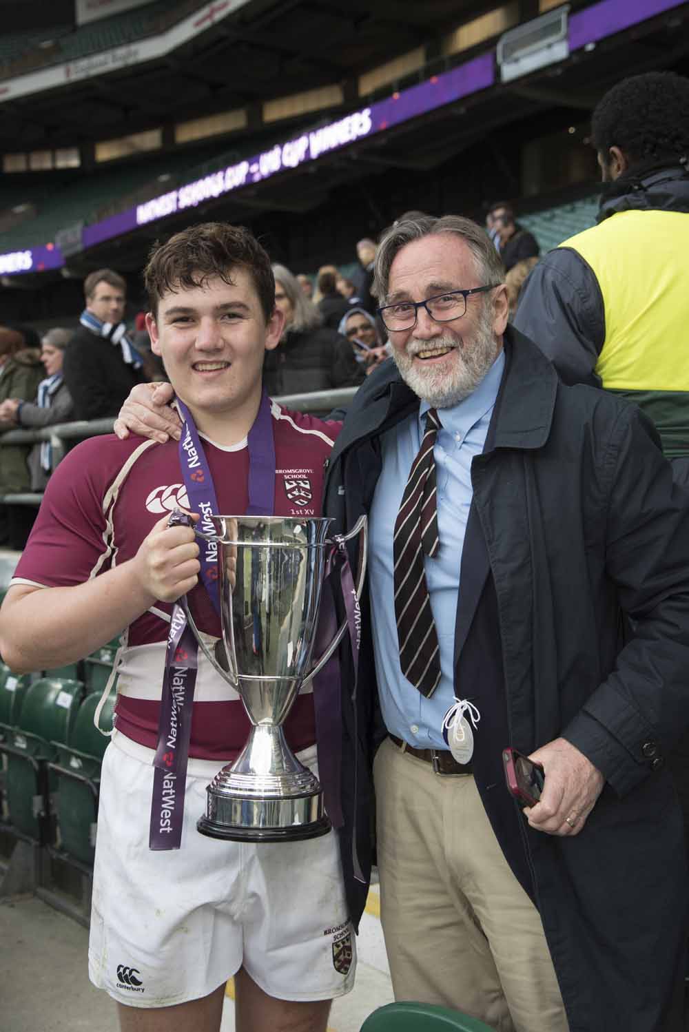 Natwest Schools Cup Final - Bromsgrove crowned champions, 25th March 2015. Photo Credit: Adam Scott